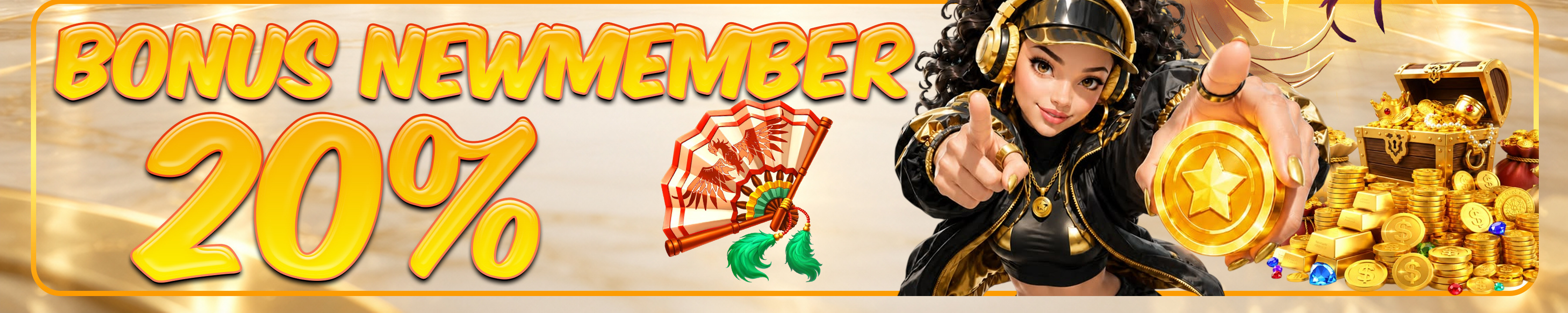 BONUS NEW MEMBER 20%